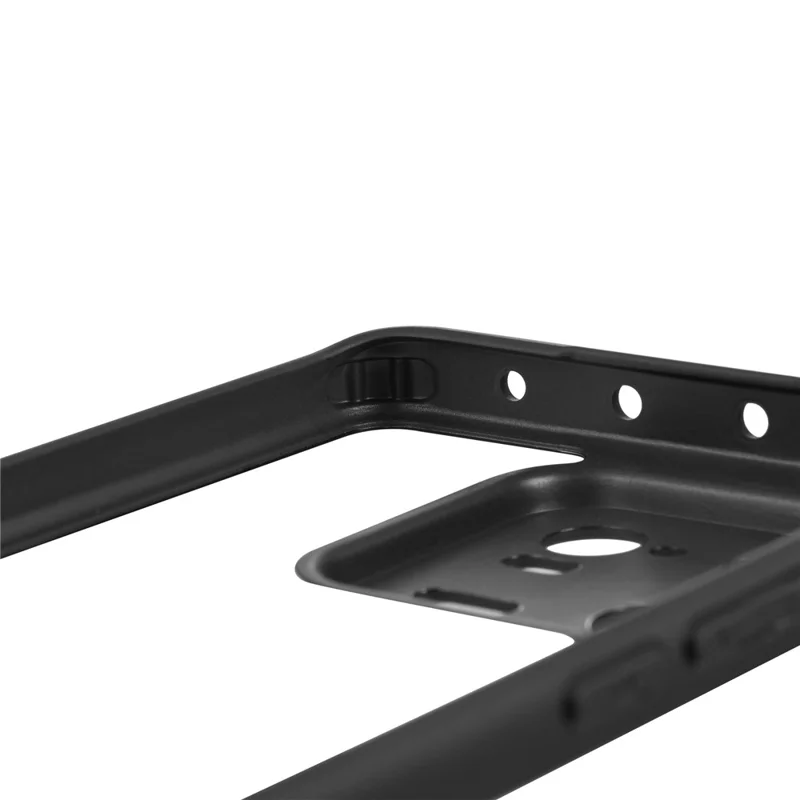 VILI M Series For Xiaomi 13 Pro 5G Slim-Fit Phone Cover Transparent PC+TPU Case with Wrist Strap - Black