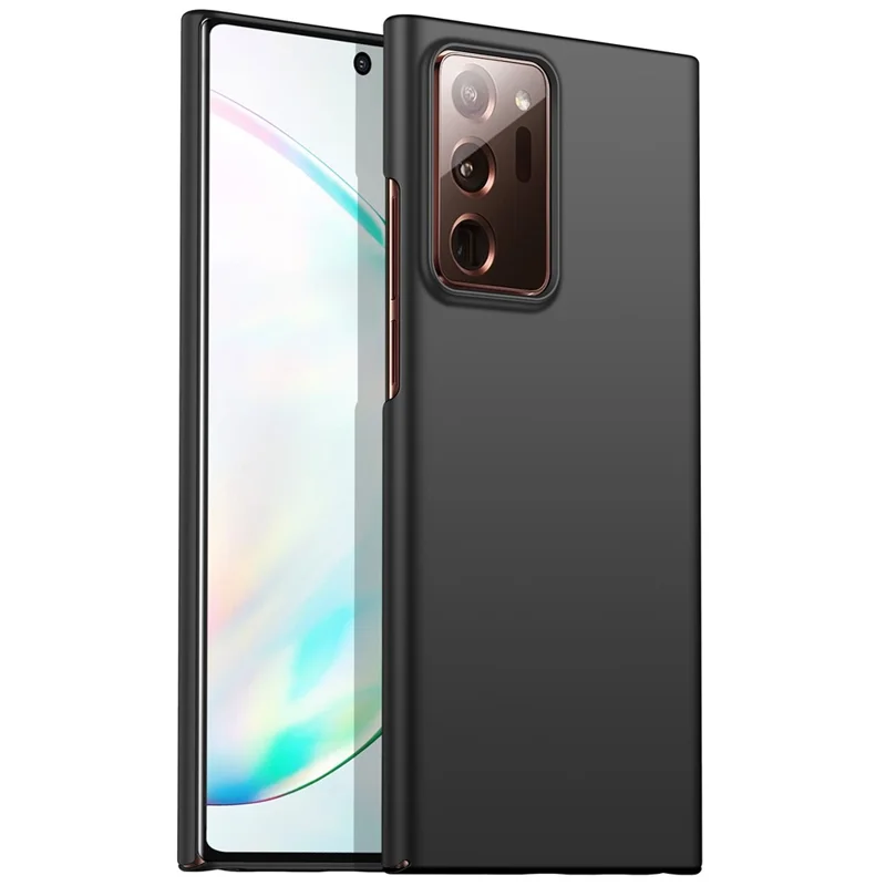 Pour Samsung Galaxy Note20 Ultra 5G / Note20 Ultra Solid Color PC Protective Cover Anti-drop Phone Case - Noir