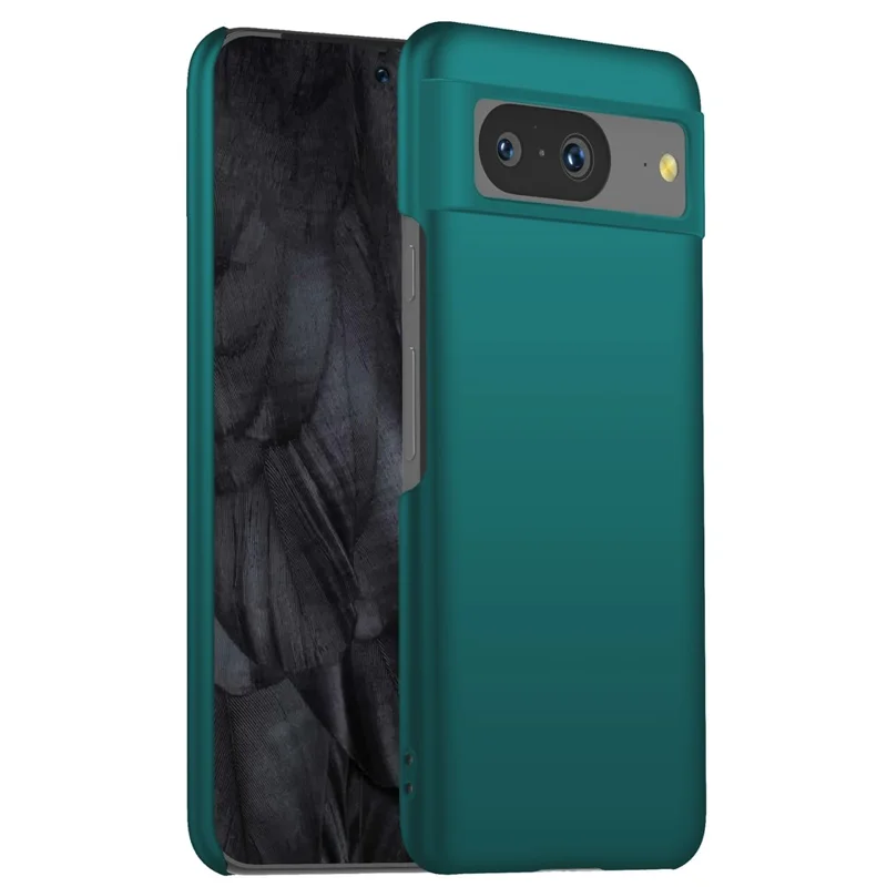 For Google Pixel 8 Solid Color Anti-drop Phone Case Hard PC Protection Cover - Green