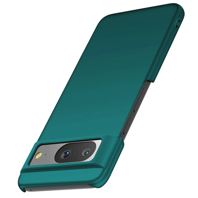 For Google Pixel 8 Solid Color Anti-drop Phone Case Hard PC Protection Cover - Green