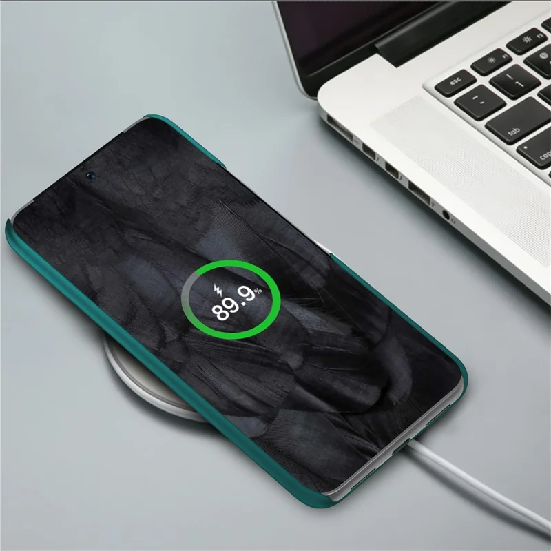 For Google Pixel 8 Pro Solid Color PC Drop-proof Cover Mobile Phone Case - Green