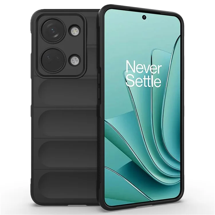 Per OnePlus Nord 3 5G / Ace 2V Custodia protettiva per cellulare in TPU morbido antiurto - Nero