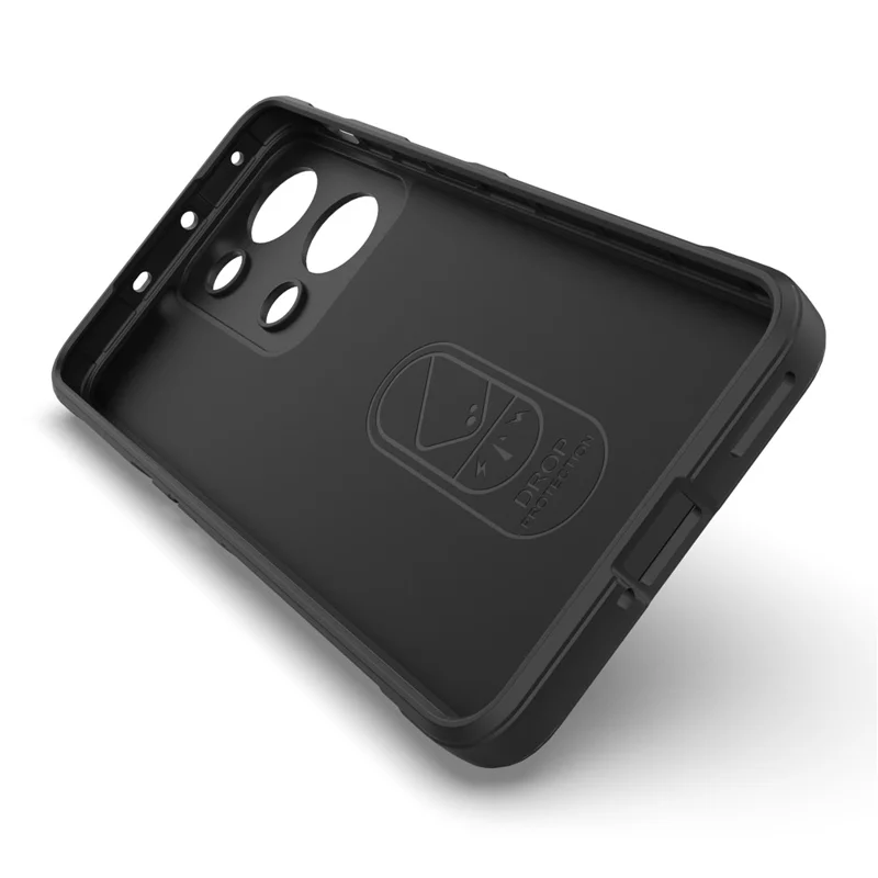 Per OnePlus Nord 3 5G / Ace 2V Custodia protettiva per cellulare in TPU morbido antiurto - Nero