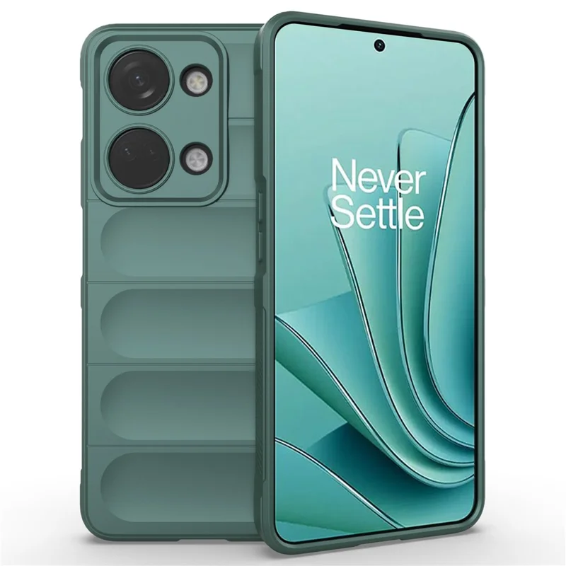 For OnePlus Nord 3 5G / Ace 2V Soft TPU Drop-proof Phone Case Rugged Back Protective Cover - Green