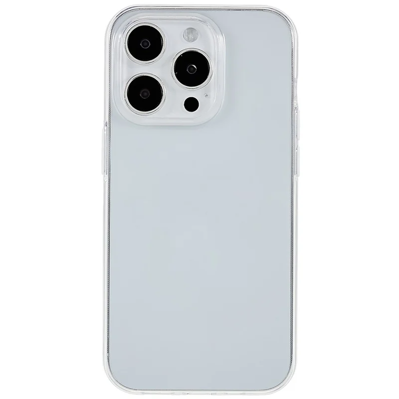 For iPhone 15 Pro Max Super Slim TPU Clear Phone Cover Dustproof Cell Phone Case