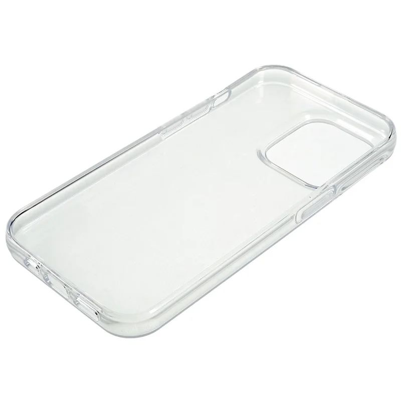 For iPhone 15 Pro Max Super Slim TPU Clear Phone Cover Dustproof Cell Phone Case