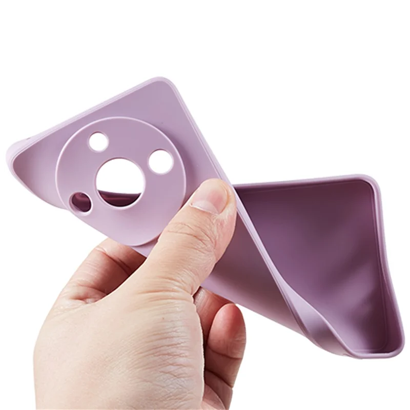 Für Realme 11 Pro+ 5G / 11 Pro 5G TPU-Handyhülle mit präzisem Ausschnitt und geradem Rand - Lila