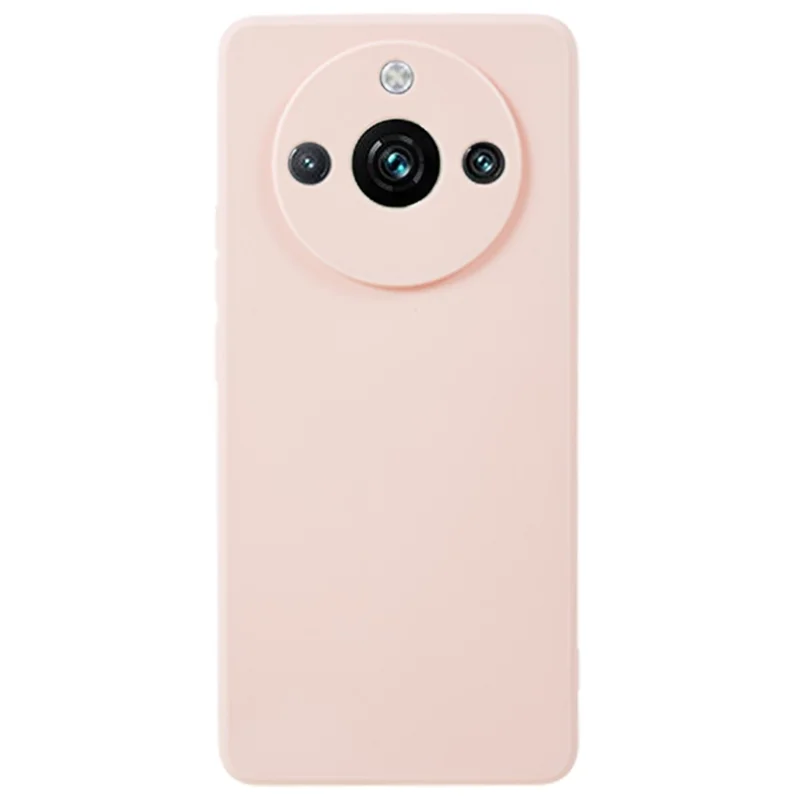For Realme 11 Pro+ 5G / 11 Pro 5G TPU Phone Case Precise Cutout Straight Edge Phone Cover - Pink