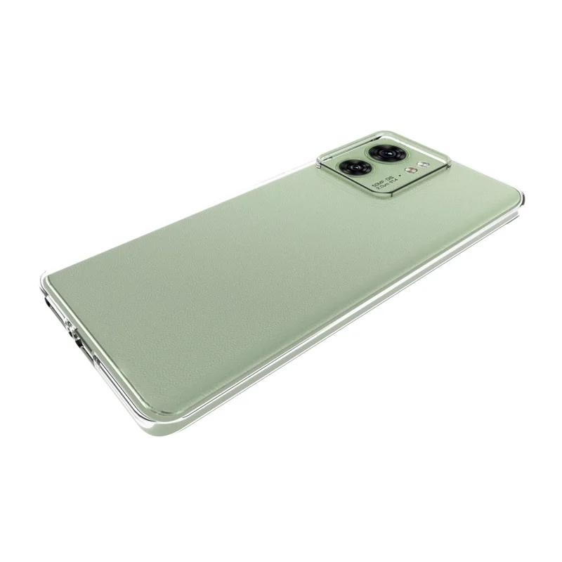 10Pcs / Pack For Motorola Edge 40 5G Slim-Fit Phone Case Transparent Inner Watermark-Free TPU Phone Cover