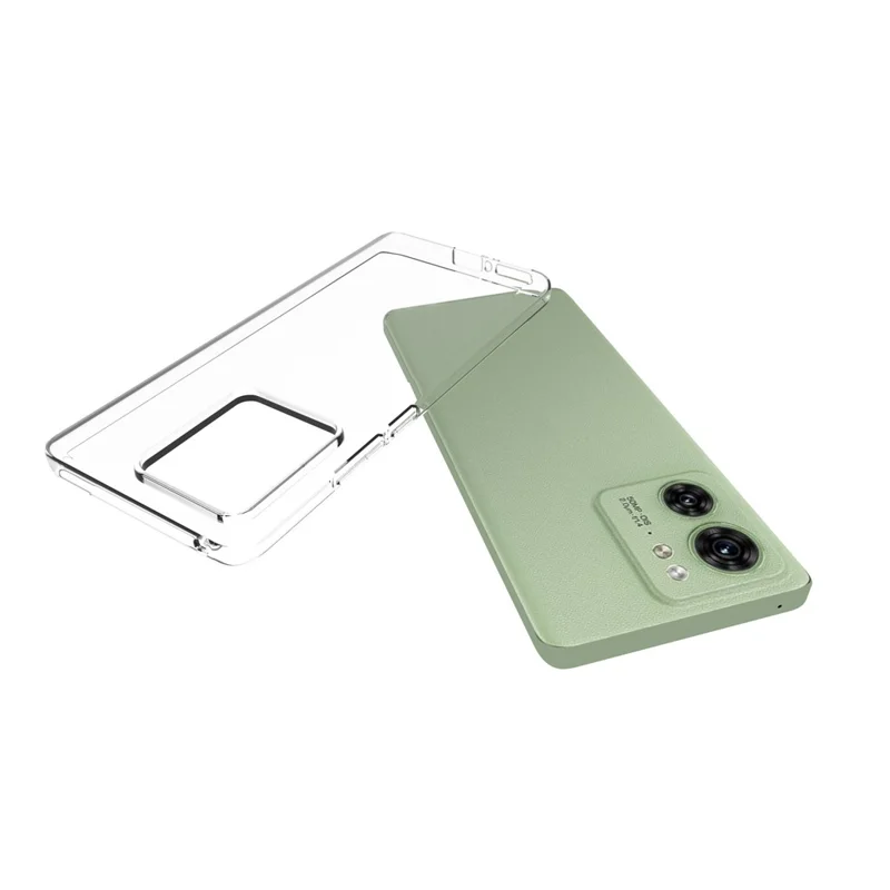 10Pcs / Pack For Motorola Edge 40 5G Slim-Fit Phone Case Transparent Inner Watermark-Free TPU Phone Cover