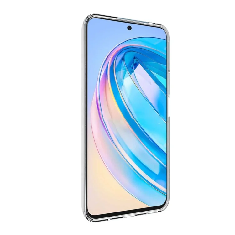 10Piezas / Paquete Para Estuche de teléfono inteligente Honor X8a 4G Sin marca de agua interior Suave TPU Cubierta de teléfono móvil transparente