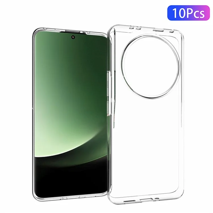 10 шт. / упаковка для Xiaomi 13 Ultra, прозрачный чехол для телефона, внутренняя пленка без водяных знаков, мягкий TPU задняя крышка