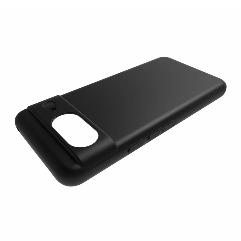10Pcs / Pack for Google Pixel 8 Dual-sided Matte Finish Phone Case Flexible TPU Phone Cover - Black