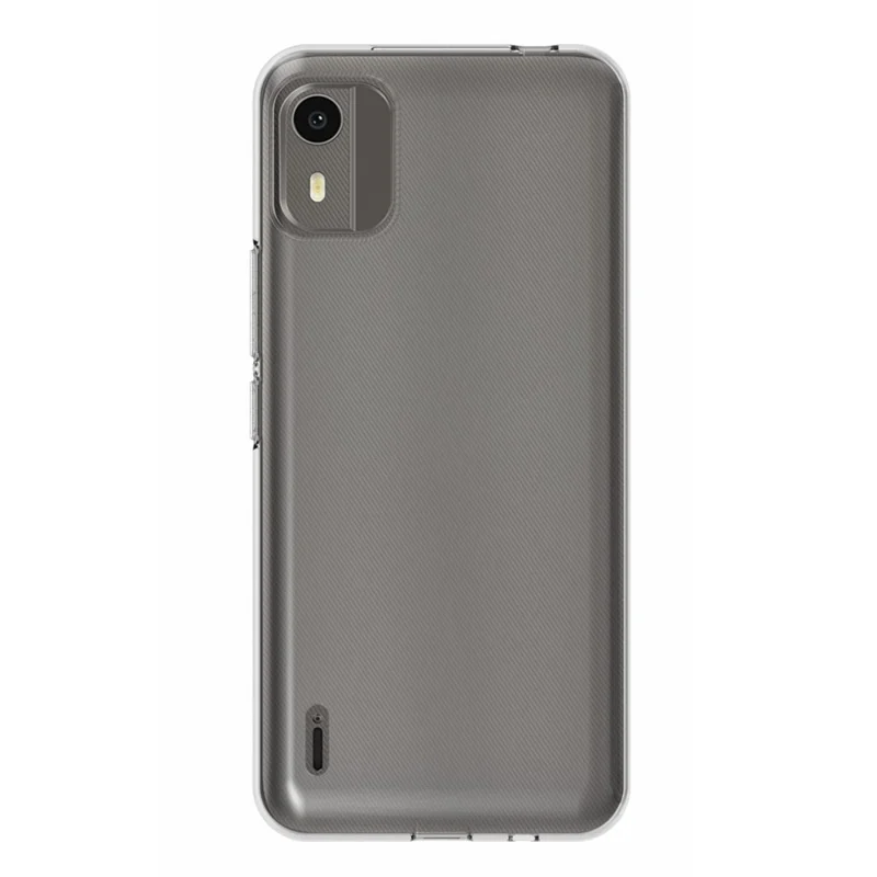 10Pcs / Pack Clear TPU Case for Nokia C12 4G / C12 Pro / C12 Plus , Inner Watermark-Free Phone Cover