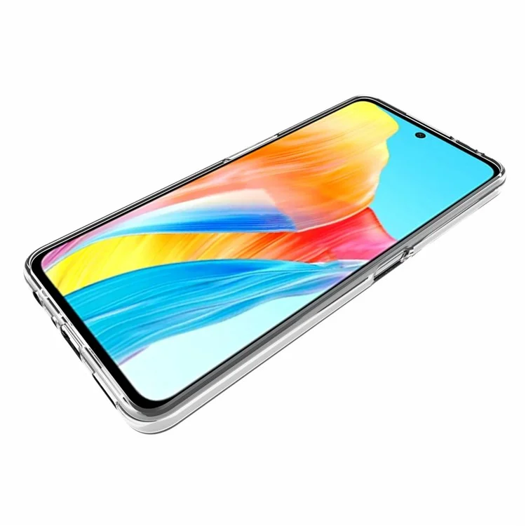 10 Stück / Pack Innere Wasserzeichenfreie TPU-Hülle für Oppo A1 5G, Anti-Kratzer, Klare Handyhülle