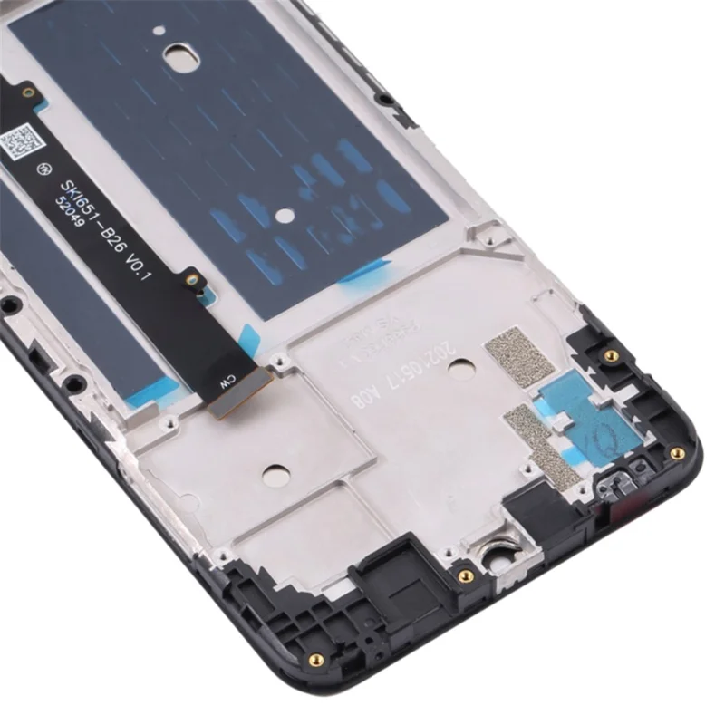 For ZTE Blade A51 OEM Grade S LCD Screen and Digitizer Assembly + Frame Replacement Part (without Logo)