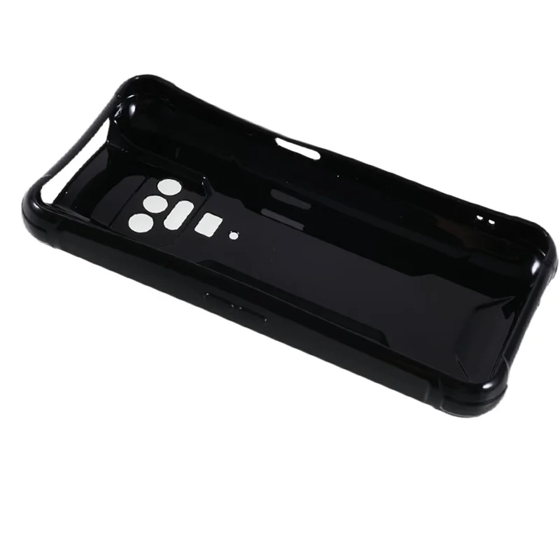 For Cubot KingKong Power Soft TPU Phone Case Drop-proof Protective Phone Cover - Black