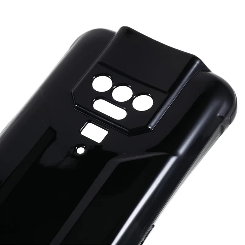 For Cubot KingKong Power Soft TPU Phone Case Drop-proof Protective Phone Cover - Black