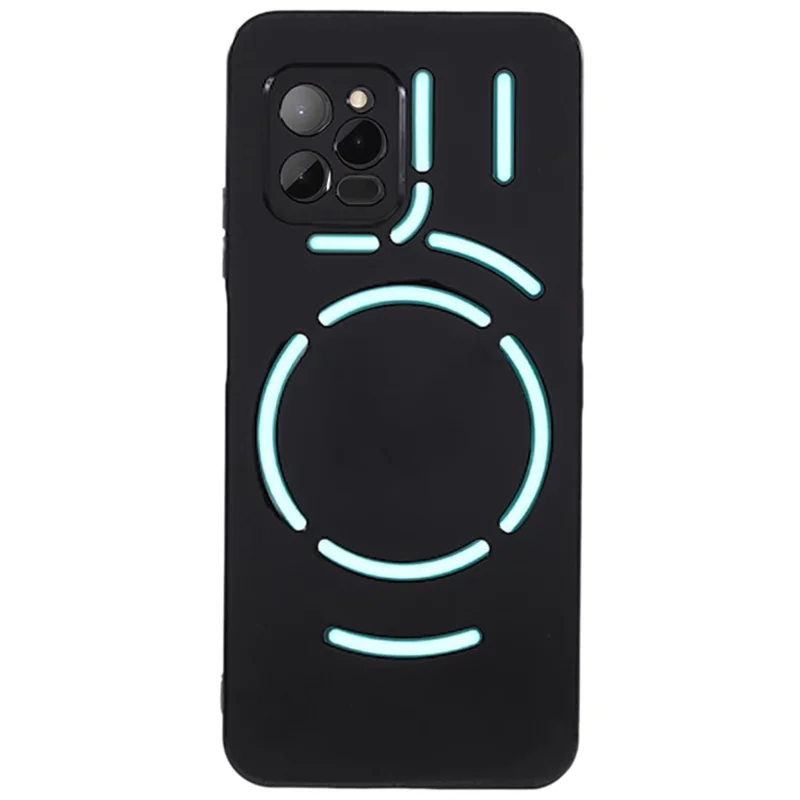 Étui de protection antichute pour Unihertz Luna, étui de protection en TPU flexible pour téléphone portable - Noir
