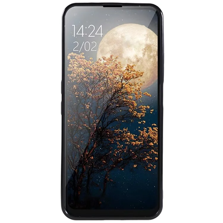Étui de protection antichute pour Unihertz Luna, étui de protection en TPU flexible pour téléphone portable - Noir