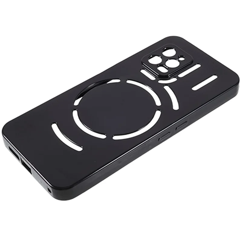 Étui de protection antichute pour Unihertz Luna, étui de protection en TPU flexible pour téléphone portable - Noir