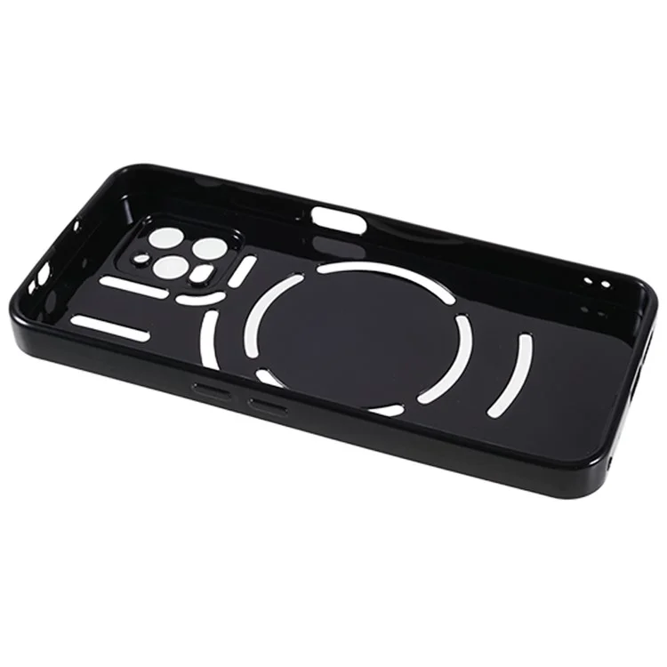 Étui de protection antichute pour Unihertz Luna, étui de protection en TPU flexible pour téléphone portable - Noir