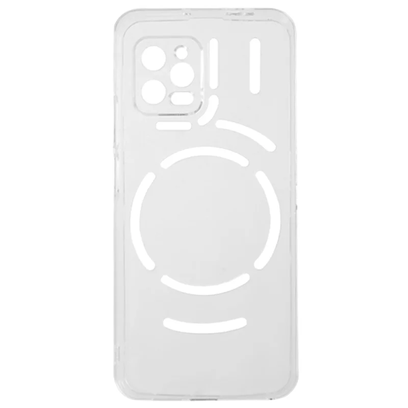 Drop-proof Phone Cover for Unihertz Luna , Flexible TPU Cell Phone Protective Case - White