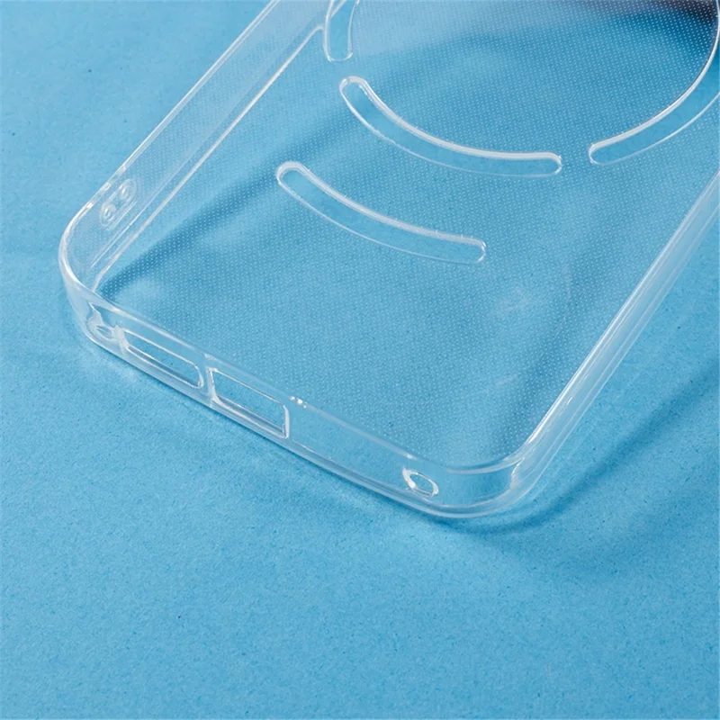 Drop-proof Phone Cover for Unihertz Luna , Flexible TPU Cell Phone Protective Case - White