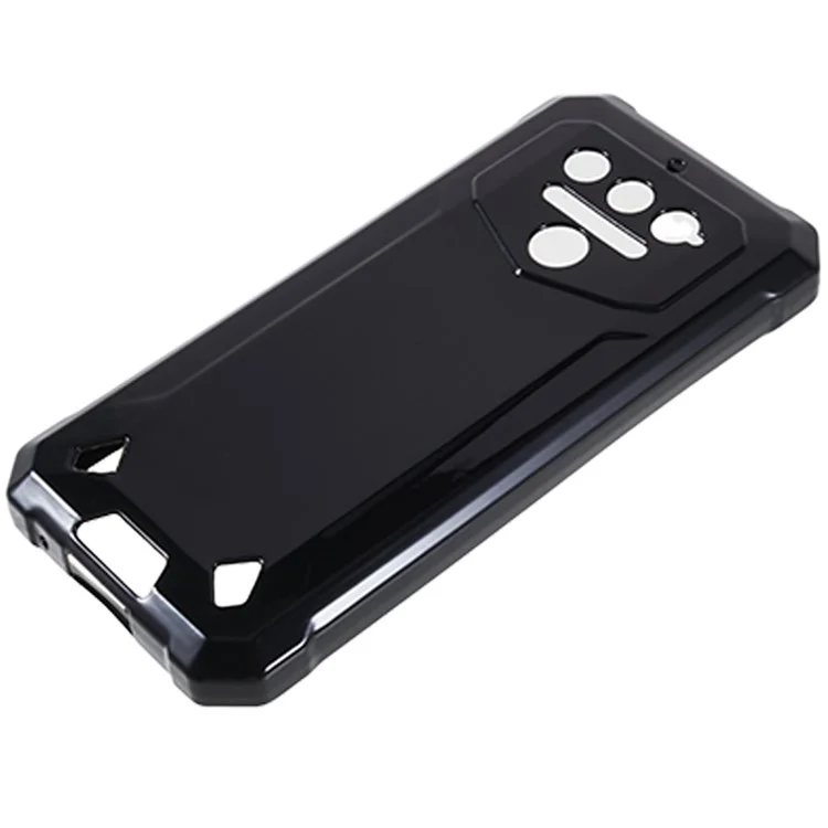 Flexible TPU Phone Case for Oukitel WP23 , Scratch-resistant Protective Phone Cover - Black
