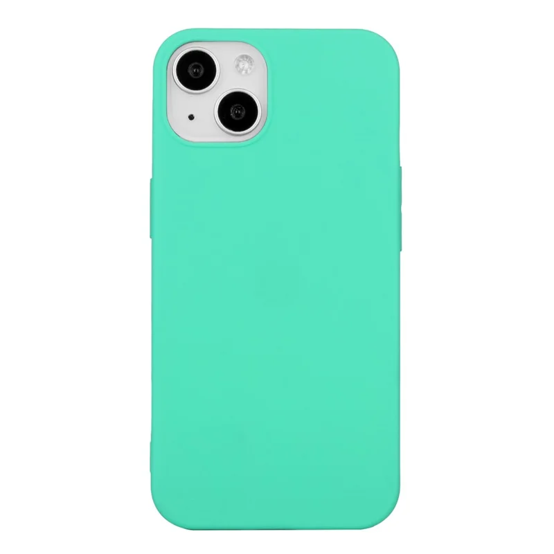 Pour Iphone 15 Matte Slim-Fit Shell TPU TPU Thelle Case Soft Smartphone Cover - Vert