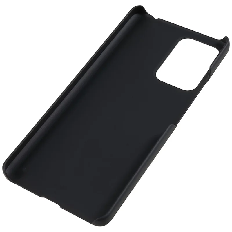 Per Xiaomi Redmi Note 12 4G Hard PC Phone Case Anti-scratch Rubberized Phone Cover - Black