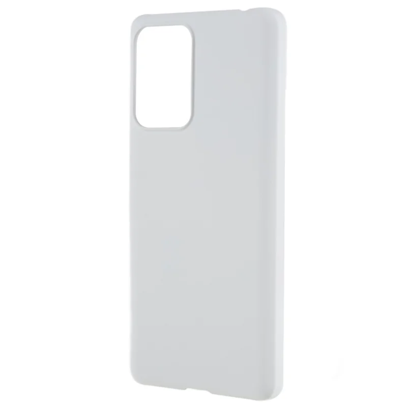 For Xiaomi Redmi Note 12 4G Hard PC Phone Case Anti-scratch Rubberized Phone Cover - White
