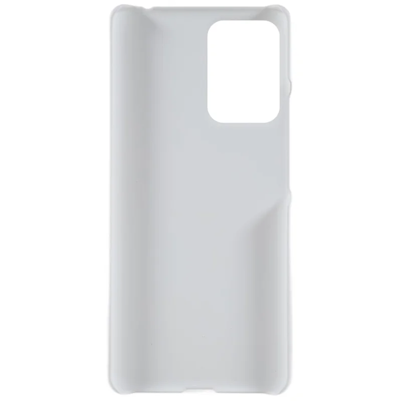 For Xiaomi Redmi Note 12 4G Hard PC Phone Case Anti-scratch Rubberized Phone Cover - White