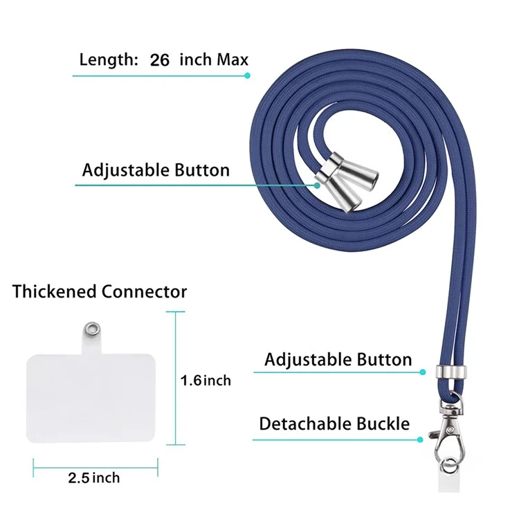 YB IMD Series-18 Style E for Oppo Reno8 T 4G Marble Pattern Design Phone Case Electroplating 2.0mm TPU IMD Phone Cover with Lanyard - Blue