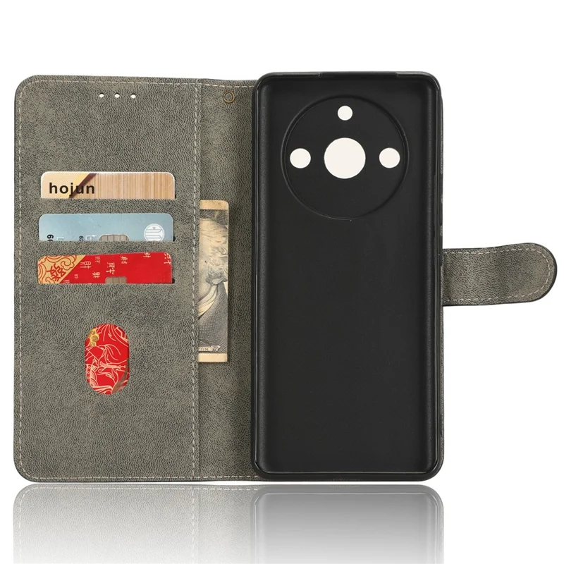 For Realme 11 Pro 5G / 11 Pro+ 5G Phone Cover RFID Blocking Wallet Leather Case with Foldable Stand - Black