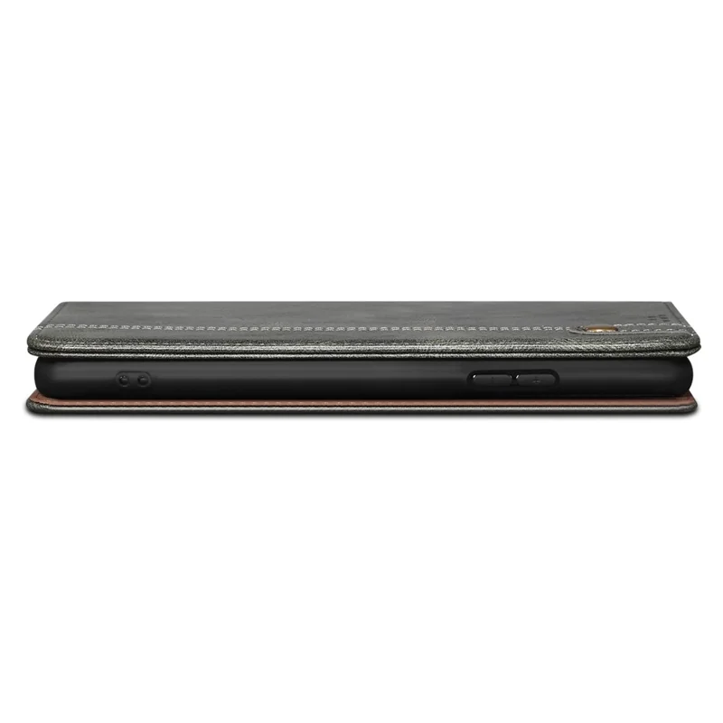 For Honor 90 Wallet Case PU Leather Waxy Crazy Horse Texture Stand Phone Cover - Green