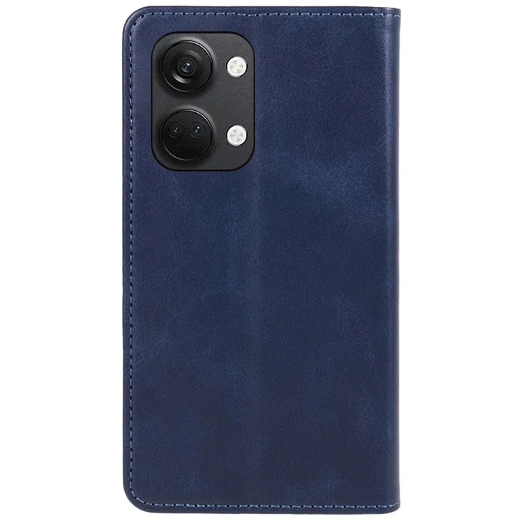 Per OnePlus Nord 3 5G / Ace 2V Custodia Portafoglio Stile Business in Pelle PU Antishock - Blu