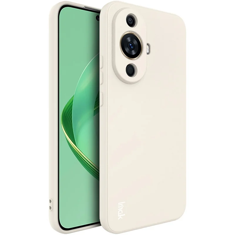 IMAK UC-4 Series For Huawei nova 11 / nova 12 5G / nova 12s 4G / nova 12 Lite 4G Phone Case Straight Edge Soft TPU Protective Cover - White
