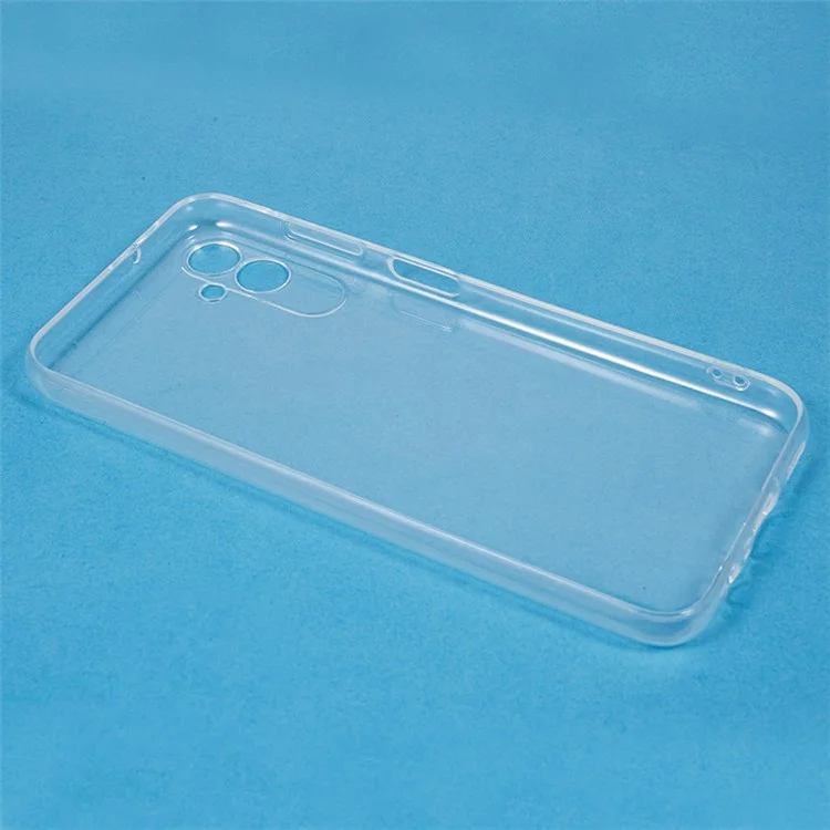 Funda de teléfono suave de TPU para Samsung Galaxy F14 5G, ultrafina, con recortes precisos, funda de teléfono transparente