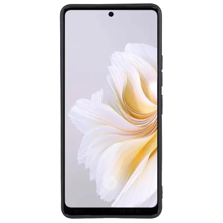 Для TECNO Camon 20 Pro 4G Противоцарапающий TPU-чехол для телефона с матовой отделкой - черный