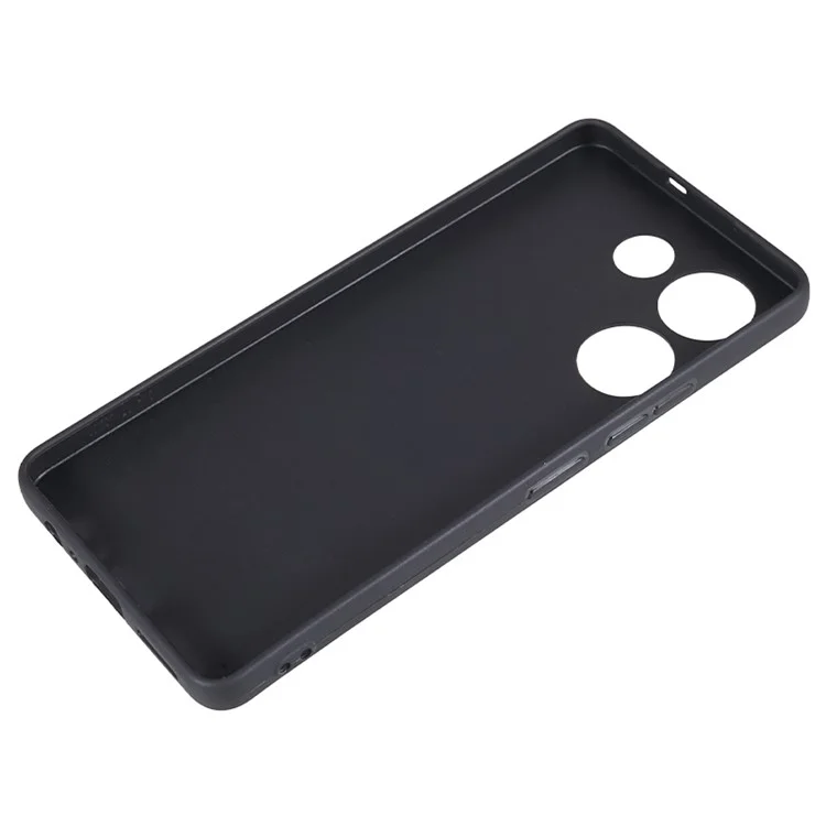 Для TECNO Camon 20 Pro 4G Противоцарапающий TPU-чехол для телефона с матовой отделкой - черный