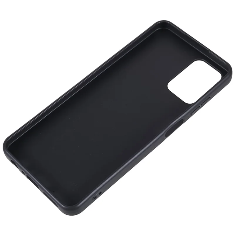 For Nokia G22 Flexible TPU Phone Case Matte Finish Anti-scratch Cell Phone Cover - Black