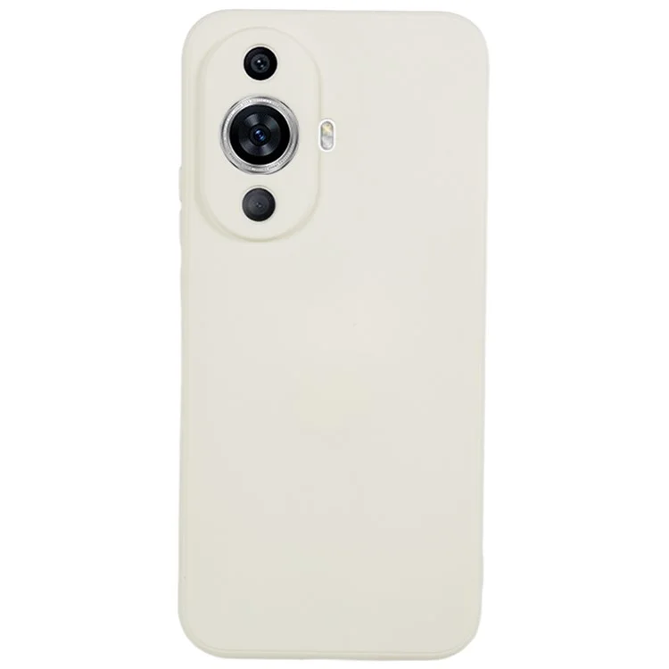 Per Huawei nova 11 / nova 12s 4G / nova 12 Lite 4G Fiber Lining Phone Case Candy Color Rubberized TPU Back Cover - Bianco