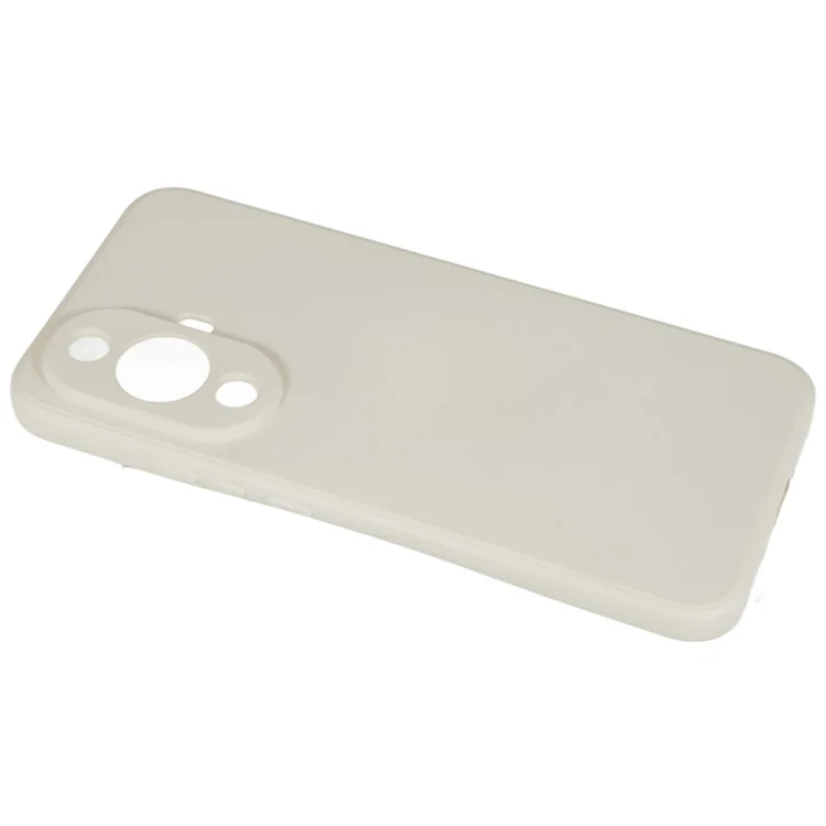 Per Huawei nova 11 / nova 12s 4G / nova 12 Lite 4G Fiber Lining Phone Case Candy Color Rubberized TPU Back Cover - Bianco