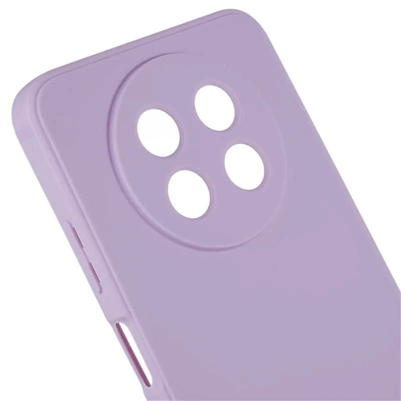 TPU Phone Case for Huawei Enjoy 60X Shockproof Precise Cutout Straight Edge Phone Cover - Purple