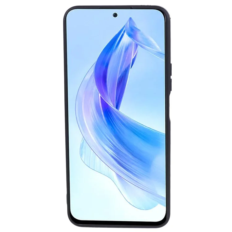 Чехол для телефона Straight Edge для Honor X50i 5G / 90 Lite 5G, чехол из мягкого ТПУ с точными вырезами - черный