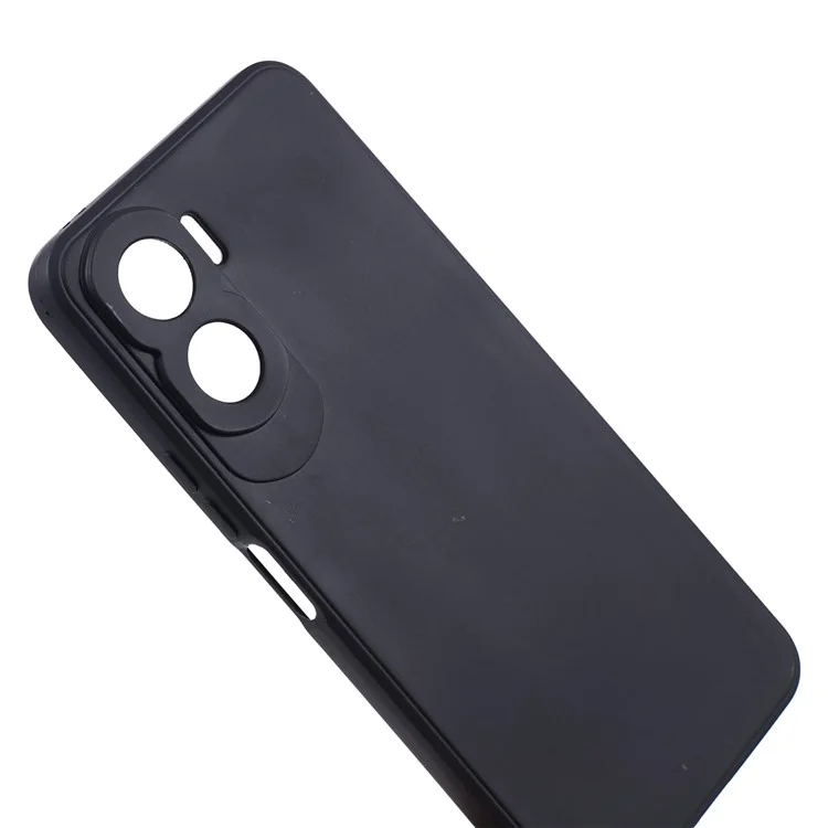 Чехол для телефона Straight Edge для Honor X50i 5G / 90 Lite 5G, чехол из мягкого ТПУ с точными вырезами - черный
