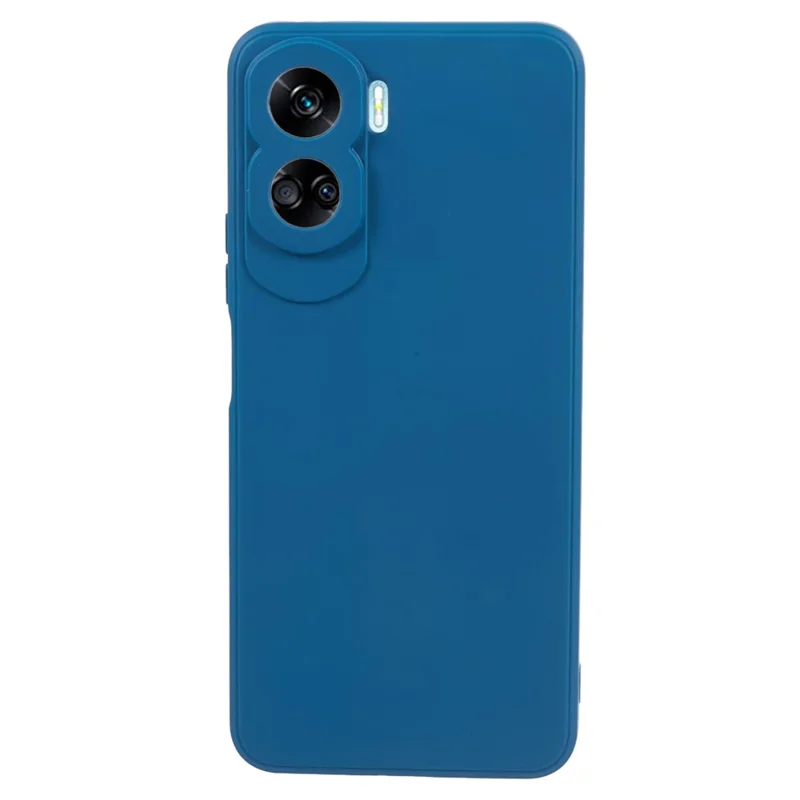 Lige Kant Telefonbeskyttelse til Honor X50i 5G / 90 Lite 5G, Præcise Udsparinger Blød TPU Telefoncover - Safir