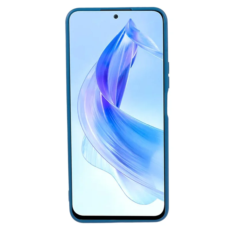 Lige Kant Telefonbeskyttelse til Honor X50i 5G / 90 Lite 5G, Præcise Udsparinger Blød TPU Telefoncover - Safir