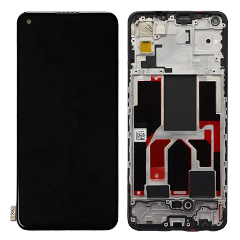 For Realme GT Master Grade A OEM Disassembly AMOLED Screen and Digitizer Assembly + Frame Part (without Logo)
